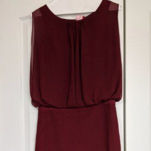 Saks 5th Ave silk dress XS